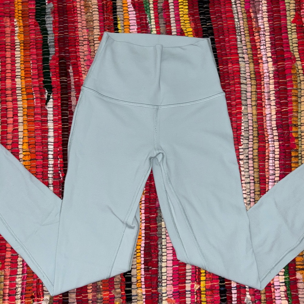 Lululemon Align Leggings/ baby blue and light teal